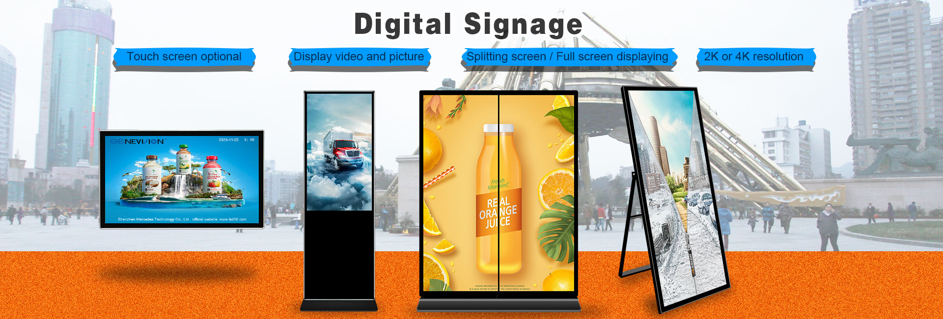 Качество Signage WIFI цифров Фабрика