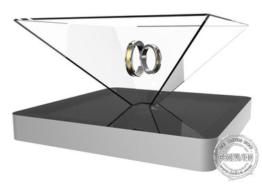 19 коробка дисплея степени 3Д дюйма 360 голографическая рекламируя полный просмотр круга