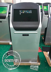 21,5 андроида термального принтера киоска обслуживания собственной личности экрана касания дюйма машина полного ХД Кеуйнг