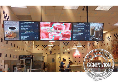 дистанционное управление экрана ЛКД держателя стены доски меню цифров раковины металла зазора 43инч 8мм тонкое для ресторана