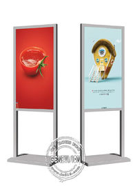 Пол Синьяге цифров андроида Вифи крытый вертикальный стоя портативный тотем рекламы Лкд 43 дюйма