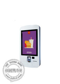 32 машина оплаты LCD ресторана киоска Win10 оплаты обслуживания собственной личности дюйма умная