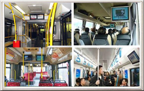 18,5 противоударный доступ в интернет дисплея 3Г ВИФИ РДЖ45 рекламы автобуса медиа-проигрывателя автомобиля