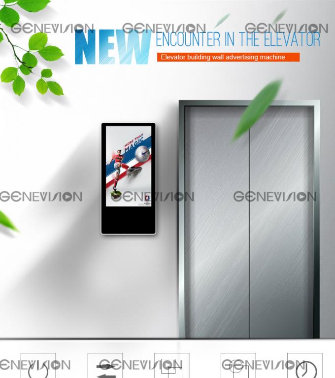игрока рекламы синьяге лифта монитор 18,5 вертикального цифрового/ЛКД тонкий 1080п