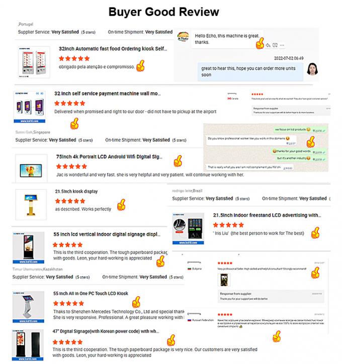 21,5-дюймовый сенсорный киоск самообслуживания «все в одном» для больниц, банков, финансов с автоматической системой очередей и запросов информации 1