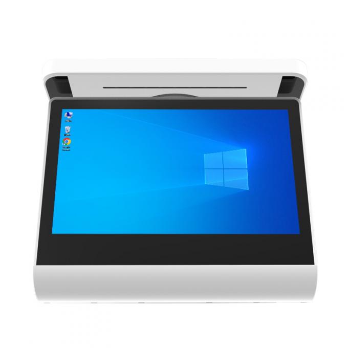 Android Desktop Двухэкранный кассовый экран с 80 мм принтером и сканером 11.6inch+11.6inch 2GB+32GB POS Systems Machine Terminal 0