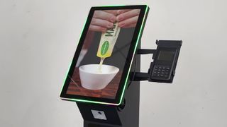 21,5-дюймовый светодиодный индикатор емкостного сенсорного экрана, киоск оплаты самообслуживания