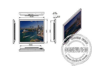 Крытая индикаторная панель Маунта LCD стены 37 дюймов, карточка флэш-память 2-36gb