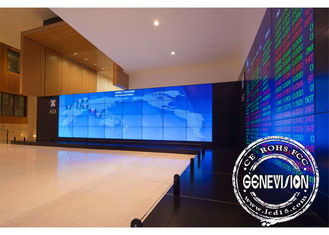 Большой 46 изогнутых дюймов СДЕЛАЛ видео- стену рекламируя шатон 3.5мм энергосберегающий