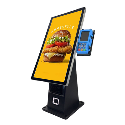 Приказывая экран касания оплаты в рабочем столе 15,6 дюймов или 21,5 дюймов с принтером и блоком развертки