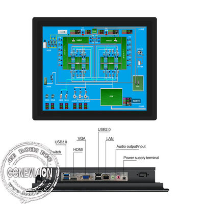 8-24» андроид экрана касания Embodded открытой рамки промышленные &amp; монитор Windows Lcd