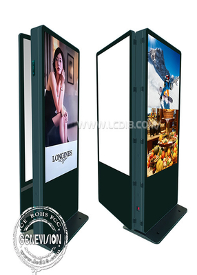 75&quot; 4K Dual Screen WIFI Digital Signage Interactive Digital Totem Touch Screen Kiosk с операционной системой Win 11