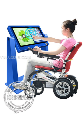 32 &quot; Pcap сенсорный экран Внешний киоск для инвалидных колясок, регулируемый угол обзора