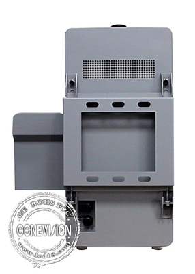 15.6 дюймовый гамбургский автомобильный стенный монтаж принтер билетов QR-код сканер POS PCAP сенсорный экран быстрое питание киоск самообслуживания