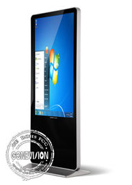 55 киоск андроида 7,1 стиля ИФоне Синьяге Вифи цифров экрана касания дюйма рекламируя