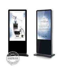 Пол Синьяге цифров батареи использующий энергию стоит, стойка киоска экрана касания 86 дюймов крупноразмерная