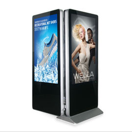 Крытый двойной бортовой экран 55&quot; Лкд Синьяге цифров киоска для рекламы торгового центра