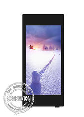 Экран дисплея рекламы ЛКД Синьяге цифров киоска человека идя мобильный 43 дюйма