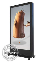 Экран касания андроида 6,0 вне Синьяге цифров киоск рекламы ЛКД камеры распознавания лиц 65 дюймов