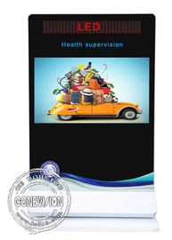 Игрок рекламы шатра СИД Синьяге 55 цифров киоска экрана дюйма горизонтальный с логотипом освещенным контржурным светом СИД