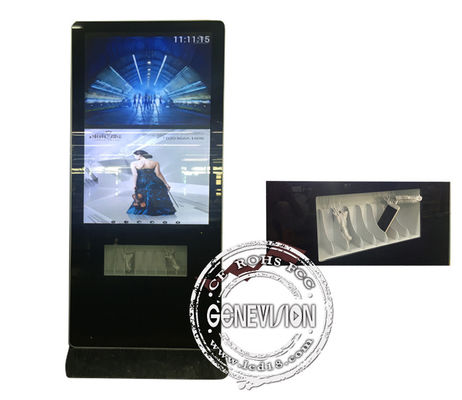 Двойной Signage 400cd/m2 WiFi LCD цифров экрана с зарядной станцией сотового телефона