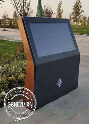 Киоск Signage 55 цифров экрана касания вандализма дюйма анти- на открытом воздухе