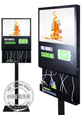 Коммерчески телефон 21.5in поручая Signage LCD цифров