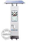 27"Outdoor Floor Standing Self Service Kiosk Self Payment Kiosk Contactless Payment System NFC QR  Scanner IC ID Printer