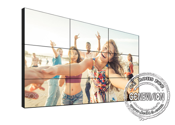 43 экран стены дюйма 1.8mm Lcd видео-, большой экран Lcd для рекламы
