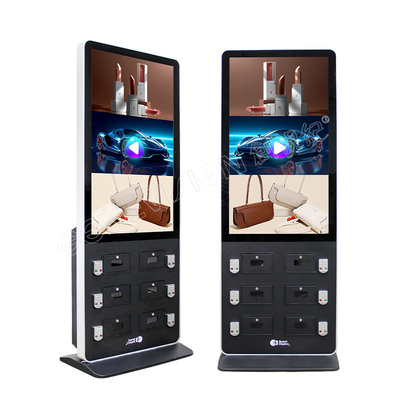 Интерактивный LCD на полу стоящий дисплей цифровой вывески Телефон зарядка Пароль Кабинет цифровой вывески