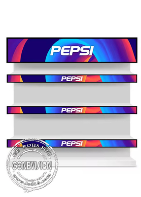 47.1 дюймовый 4K Supermaket Shelf Edge Android LCD Bar Display Бесплатный облачный сервер Программное обеспечение USB обновление растянутый монитор