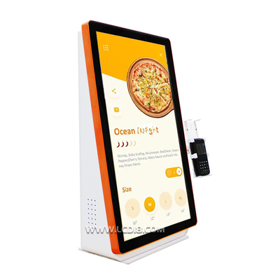 21.5 дюймовый Android POS Self Service Payment Kiosk Для ресторанов