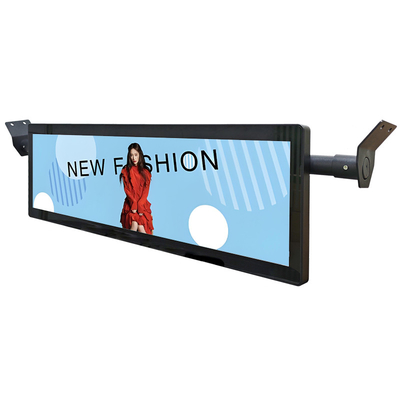29 дюймовый 1920*540 Автобусный потолок Android LTE 4G Wifi LCD Bar Stretched Display для рекламы