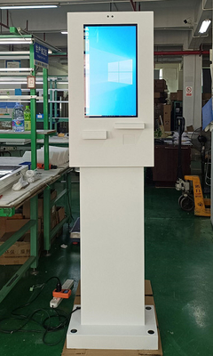 24 дюймовый Intel i3 Standing Streamline Self Service Kiosk с принтером для наружных транзакций