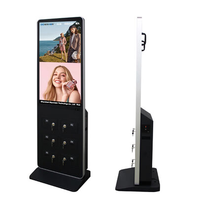 32-дюймовая 43-дюймовая зарядная станция для смартфонов, Wi-Fi, цифровой киоск Signage с бесплатным облачным сервером CMS