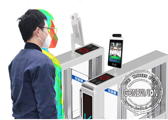 Пропуск LCD Sreen блока развертки сертификата ЕС цифров Covid управления доступом входа умный с андроидом