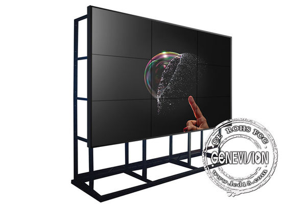Свободная комбинация стена LCD 49 дюймов видео- с шатоном 3.5mm 1.7mm узким