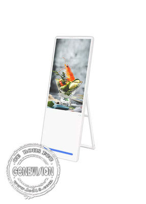 Пол 43 дюймов стоя складные портативные доски меню Signage LCD цифров