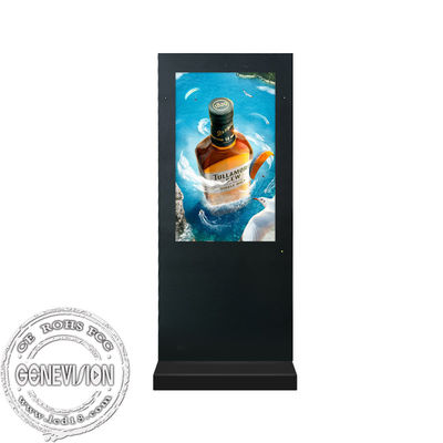 Водоустойчивая на открытом воздухе машина рекламы 43in 55in UHD LCD