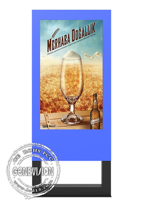 Signage LCD цифров рекламы экрана 49in двойной с AC