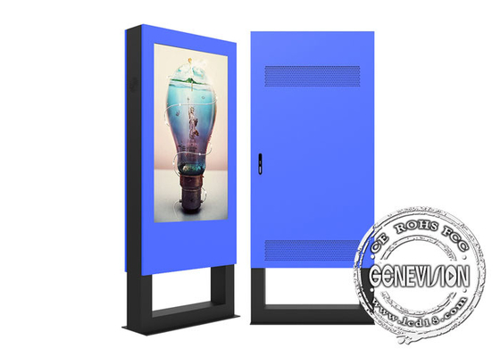 55 65 Signage 75inch 4K IP65 водоустойчивый LCD цифров