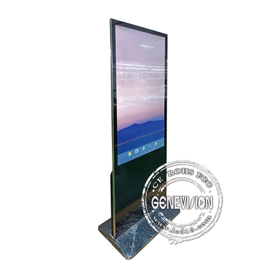 стойка Wifi 1 пола андроида 10,0 55Inch RK 3399, Adopt затвердела раковину металла, противостатический, предотвращая магнитное сильное interfer